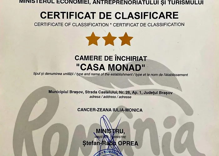 Castelului - Casa Monad 公寓 布拉索夫